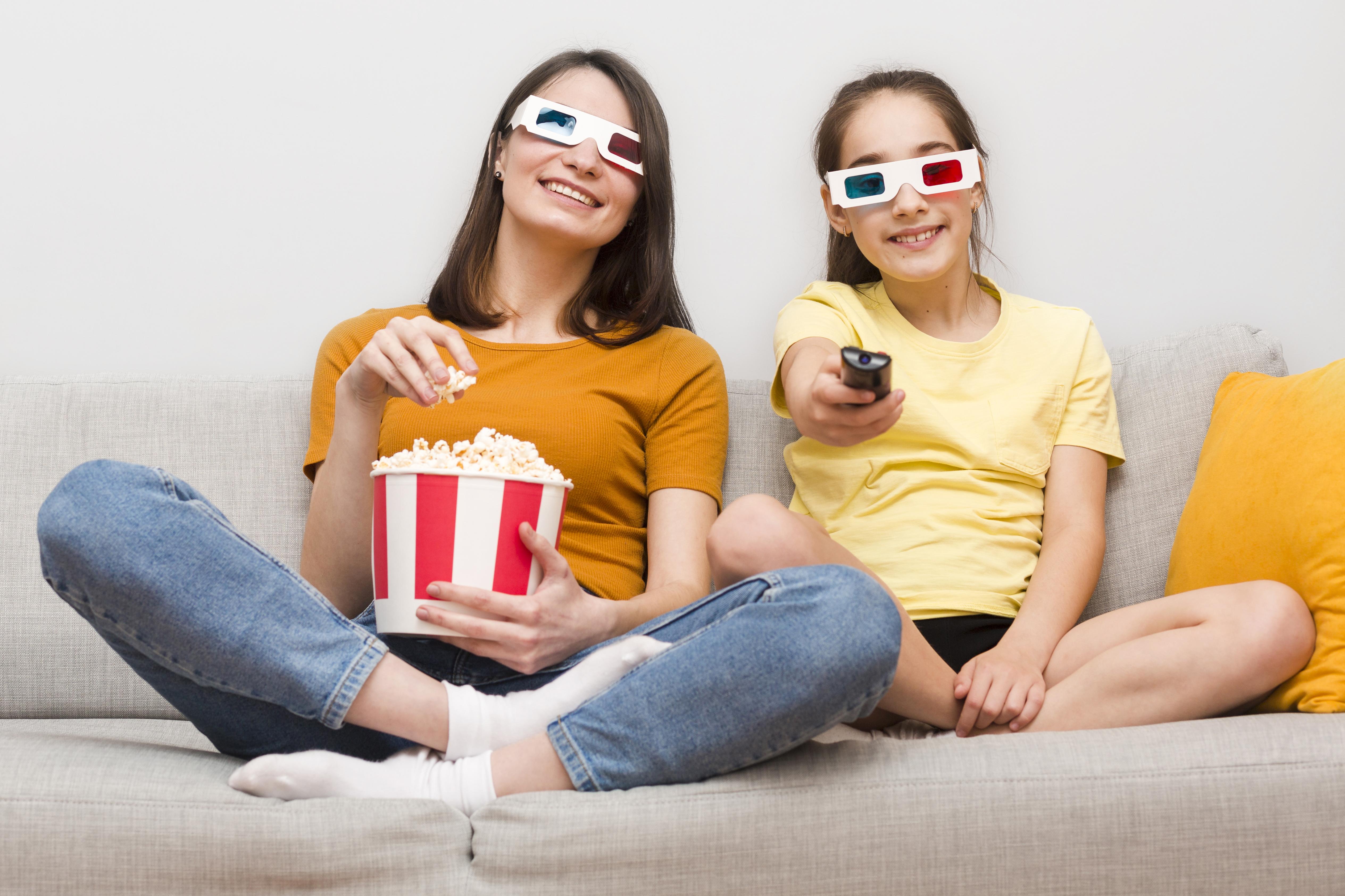 Maratón de películas con mamá